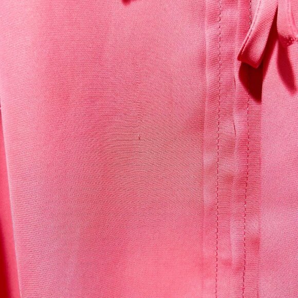 🌷SALE LC Lauren Conrad Peter Pan Collar Sleeveless Top Size Small Coral Pink - Picture 8 of 13